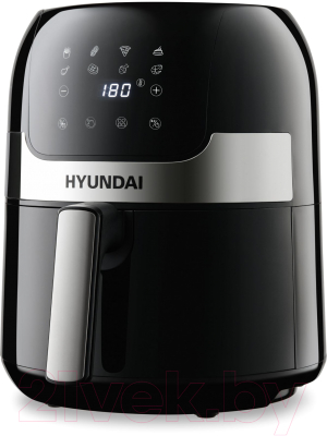Аэрогриль Hyundai HYF-3555 (черный/серебристый)