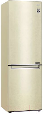 Холодильник с морозильником LG GC-B459SECL