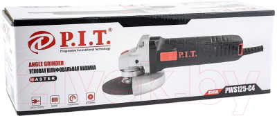 Изображение товара Угловая шлифовальная машина P.I.T PWS125-C4