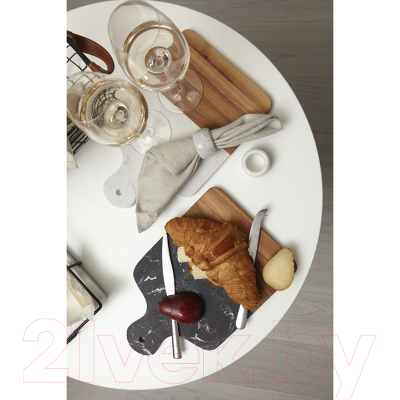 Изображение товара Доска сервировочная Liberty Jones Marm / LJ000024 (черный мрамор/акация)