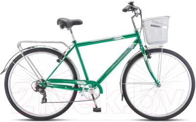 Велосипед STELS Navigator 28 350 V Z010 2023 / LU095304 (зеленый)