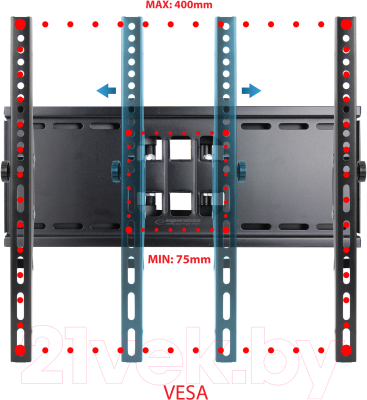 Кронштейн для телевизора Esperanza Titan ERW012