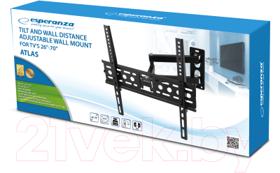 Кронштейн для телевизора Esperanza Atlas ERW016