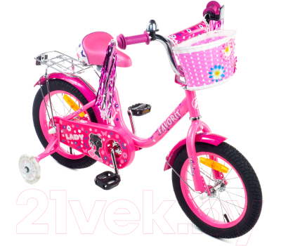 Детский велосипед FAVORIT LAD-14RS