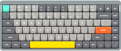 Клавиатура Nuphy AIR75-TW3-F