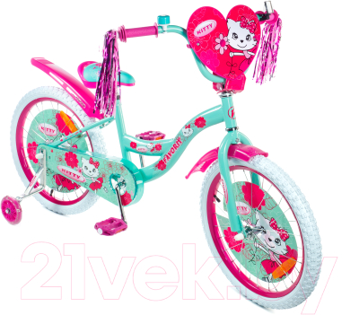 Детский велосипед FAVORIT Kitty KIT-20GN