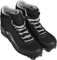Ботинки для беговых лыж Winter Star Comfort NNN / 9796121 (р.42, черный/серый) - 