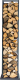 Дровница для камина Fire&Wood Turin XL 400x400x1660 (черный) - 