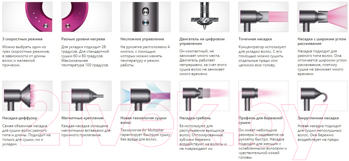 Фен Dyson Supersonic HD07