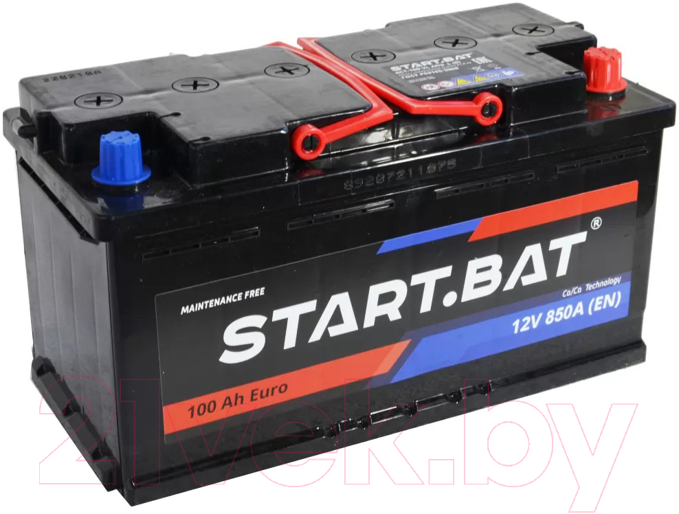 Автомобильный аккумулятор СтартБат 6CT-100 810A R+ / 600120024