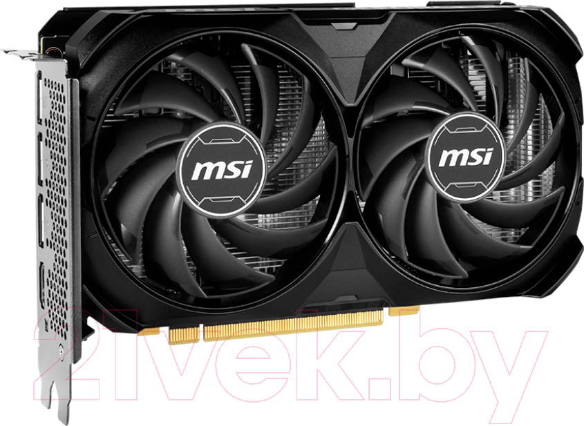 Видеокарта MSI GeForce RTX 4060 Ti Ventus 2X Black 16G OC