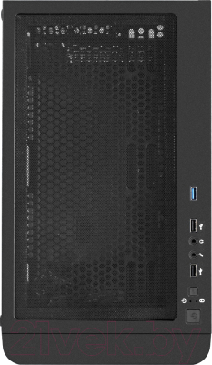 Корпус для компьютера ExeGate EVO-9202 / EX294965RUS (черный, без БП)
