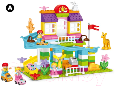 Конструктор Kids Home Toys Веселая вилла 188-A23 / 7120602