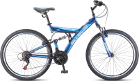 Велосипед STELS Focus 26 V V030 / LU083836 (18, темно-синий/синий) - 