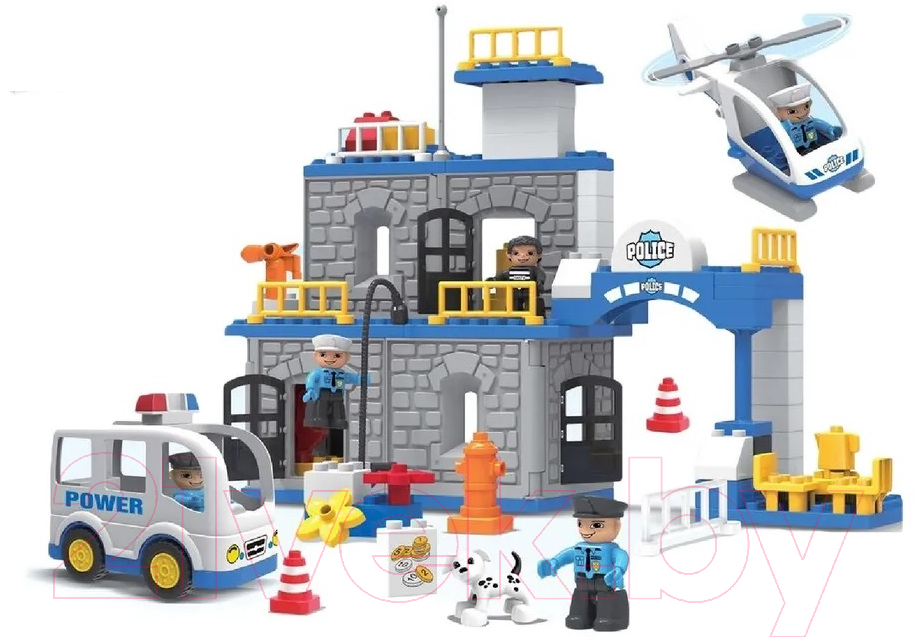 Конструктор Kids Home Toys Полицейский участок 188-111 / 3667638