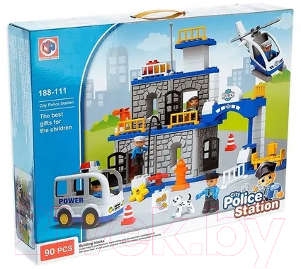 Конструктор Kids Home Toys Полицейский участок 188-111 / 3667638