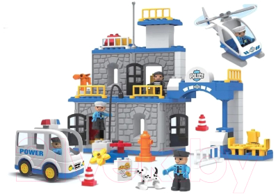 Конструктор Kids Home Toys Полицейский участок 188-111 / 3667638