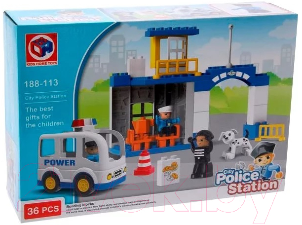 Конструктор Kids Home Toys Полицейский участок 188-113 / 2496916