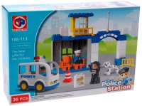 Конструктор Kids Home Toys Полицейский участок 188-113 / 2496916 - 