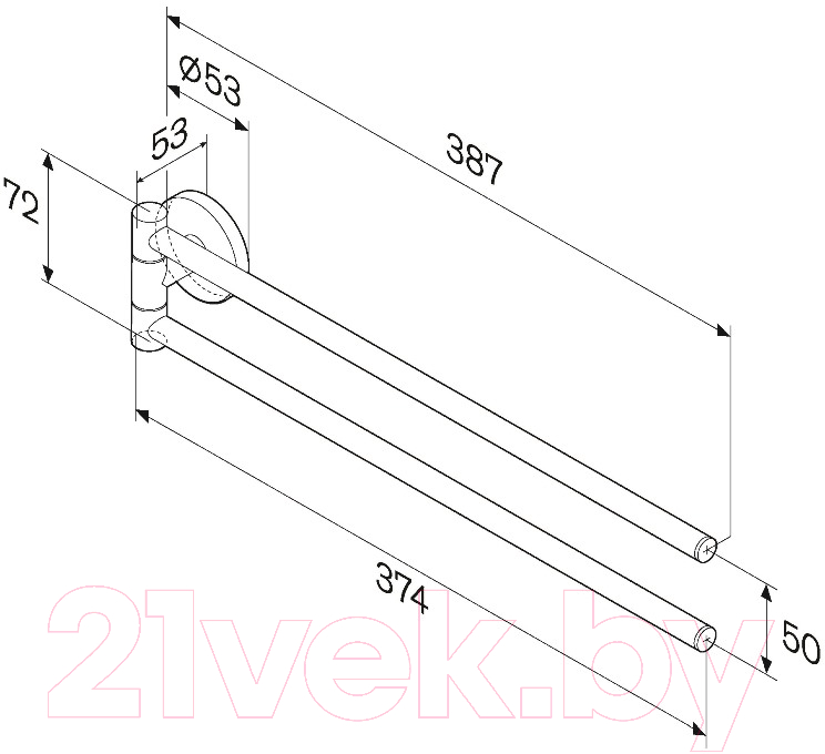 Держатель для полотенца AM.PM X-Joy A85A32600