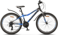 Велосипед STELS Navigator 24 410 V V010 / LU082935 (12, черный/синий) - 