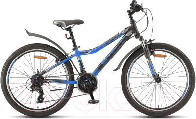 Велосипед STELS Navigator 24 410 V V010 / LU095419 (12, антрацитовый/черный)