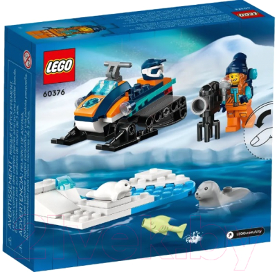 Конструктор Lego City Снегоход Исследователь Арктики 60376