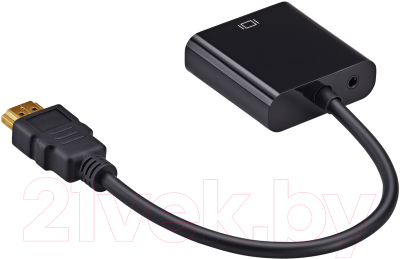 Кабель/переходник Buro HDMI-M-VGA-F HDMI (m) VGA (f) (0.1м)