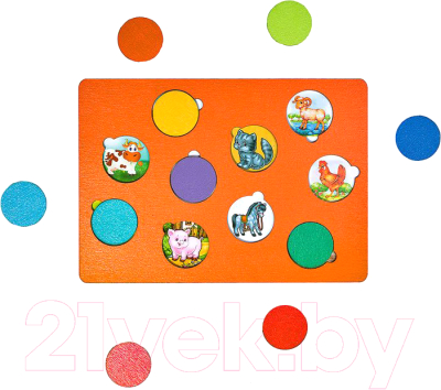 

Развивающая игрушка Smile Decor, Секретики / Р023