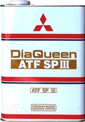 Трансмиссионное масло Mitsubishi DiaQueen ATF SP III / 4024610 (4л)