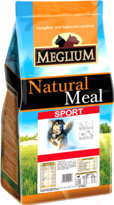 Сухой корм для собак Meglium Dog Adult Sport MS0215 (15кг)