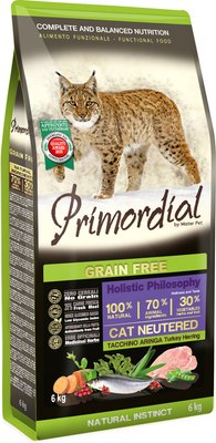 

Сухой корм для кошек, Cat Neutered Turkey & Herring / MGSP1306