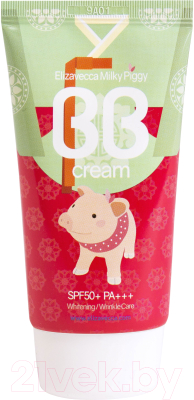 BB-крем Elizavecca Milky Piggy BB Cream SPF50 увлажняющий (50мл)