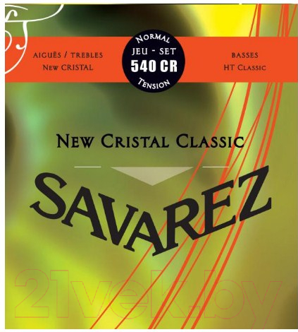 Струны для классической гитары Savarez 540CR