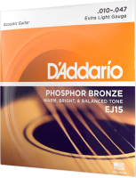 Струны для акустической гитары D'Addario EJ15 - 