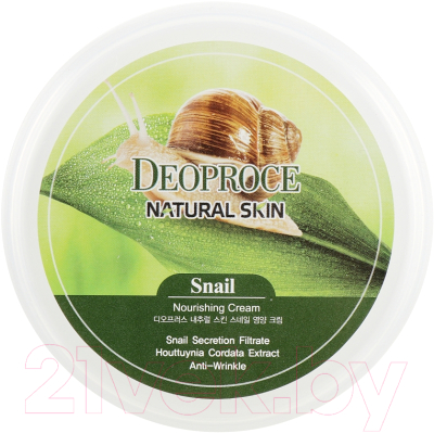 Крем для лица Deoproce Natural Skin Snail Nourishing (100г)