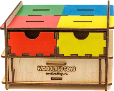 

Развивающая игрушка WoodLand Toys, Комодик. Съедобное-несъедобное / 119203