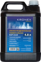 Смазка разделительная для опалубки Kronex Универсальная / КОР-0329 (4.8л) - 