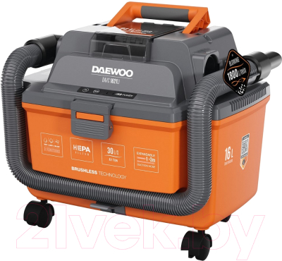 Профессиональный пылесос Daewoo Power DAVC 1621Li SET