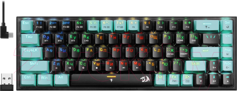 Клавиатура Redragon Castor Pro RGB / 71533