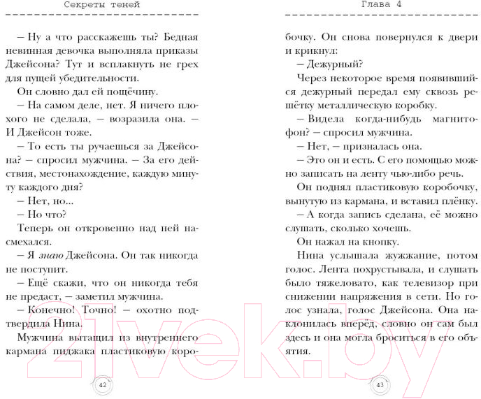Художественная книга Эксмо Секреты теней. Выпуск 3 (Петерсон Хэддикс М.) — фото 6