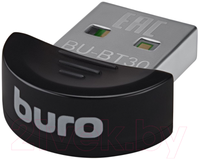 Bluetooth-адаптер Buro BU-BT30 (10м, черный)