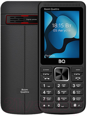 Мобильный телефон BQ Boom Quattro BQ-2455 (черный)