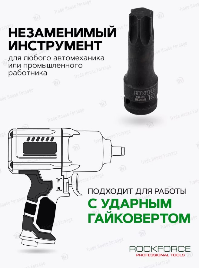 Головка слесарная RockForce RF-24607880MPB (56211) — фото 4