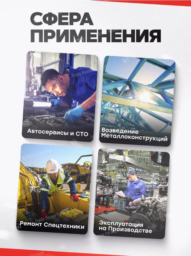 Набор головок слесарных ForceKraft FK-50221 (56851) — фото 6