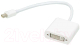 Кабель/переходник Ningbo DVI-D (f) miniDisplayPort (m) (0.245м, белый) - 