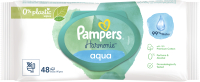 Влажные салфетки детские Pampers Harmonie Aqua (48шт) - 