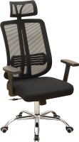 Кресло офисное Деловая обстановка Сириус плюс ВМ-803-1 (черный/черный) - 