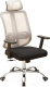 Кресло офисное Деловая обстановка Сириус плюс ВМ-803-1 (черный/светло-серый) - 