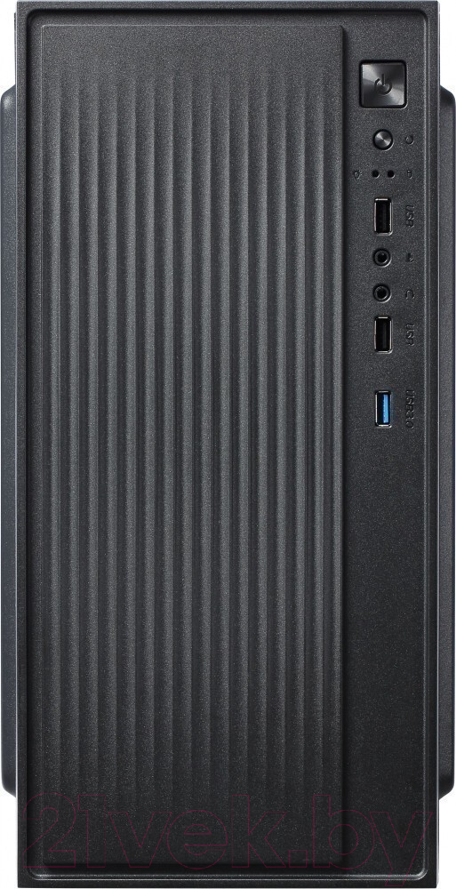 Корпус для компьютера Accord ACC-261B (черный, без БП) — фото 3